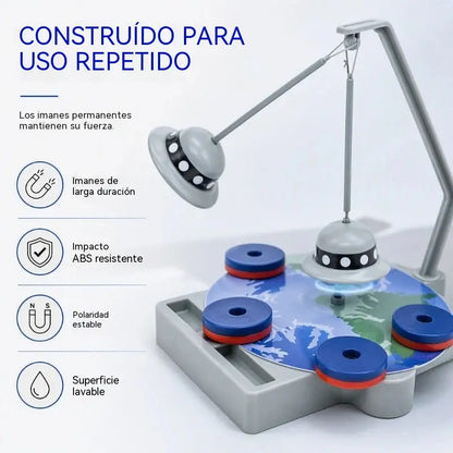 🧲🎓 Kit de experimentos científicos magnéticos 12 en 1: este kit, que incorpora trenes de levitación magnética, física y diversión educativa, despierta la curiosidad y te ayuda a explorar la magia de los imanes. 🌟👦
