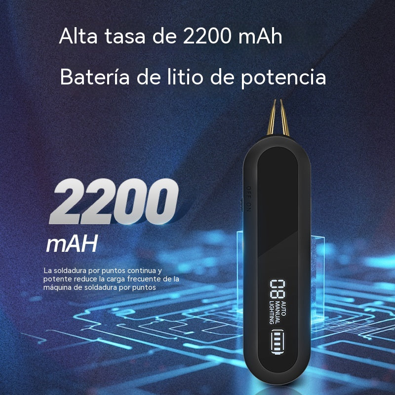 👍👍Esta soldadora por puntos portátil de mano cuenta con un ajuste preciso de varios niveles y es adecuada para uso doméstico (incluso en acero inoxidable)