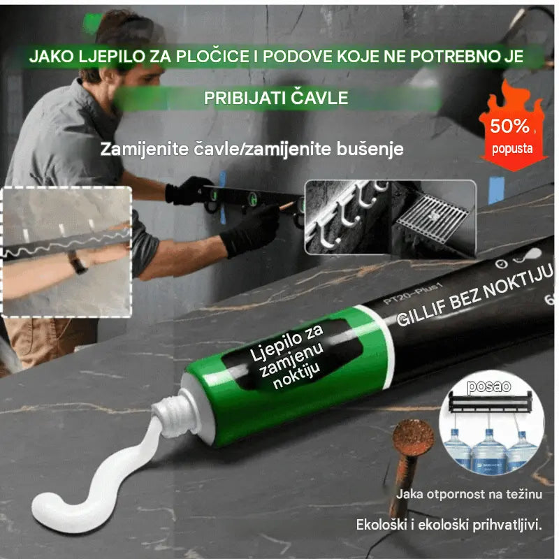 [Pakiranje od 10 komada] Univerzalna vodootporna ljepljiva traka (zaobljeni kutovi)