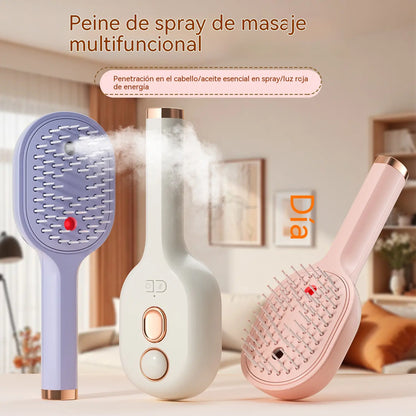 【30%OFF】💖💨Češalj s funkcijom prskanja jednim gumbom za učinkovito sprječavanje zapetljavanja kose.