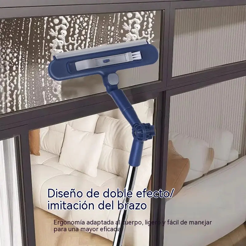 🎉 ¡Oferta especial! 🎉 Limpiacristales tipo rasqueta para ventanas de edificios de gran altura.