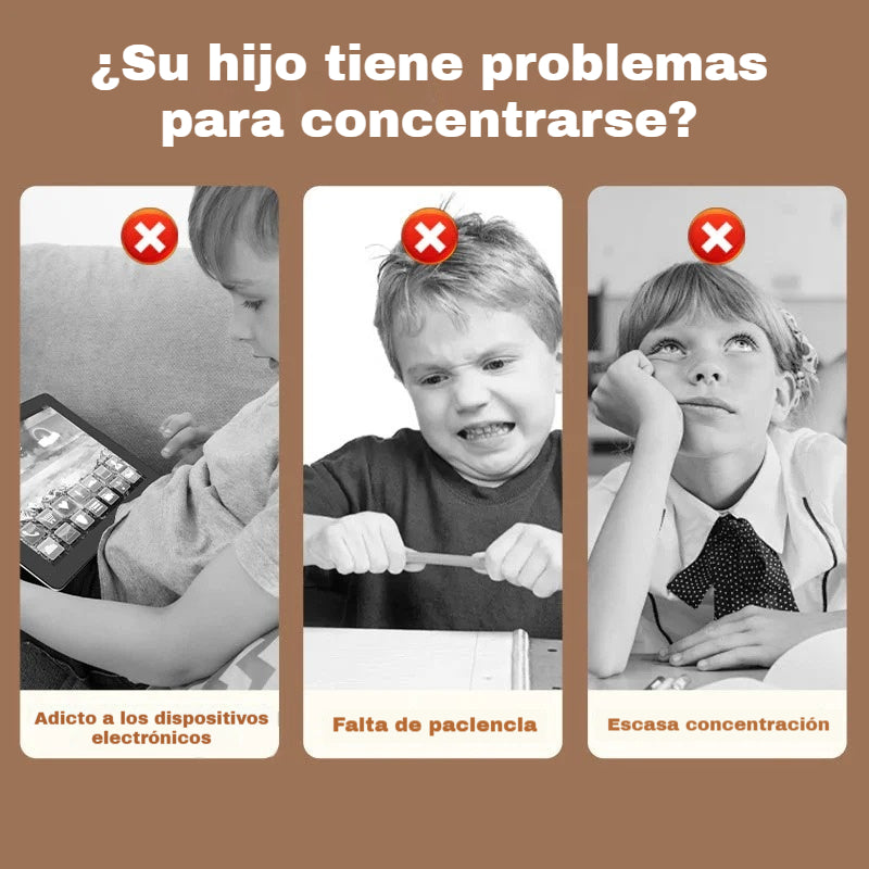30%OFF【Compre 3 juegos y obtenga 3 juegos gratis】Juguetes educativos para niños, hebilla de inteligencia