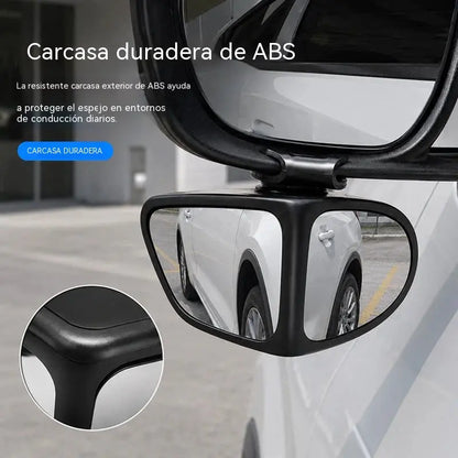【2 artículos】⏰ COMPRA 1 Y LLÉVATE 1 GRATIS 🔥 🚗 Espejo retrovisor gran angular de 360° con monitoreo de punto ciego