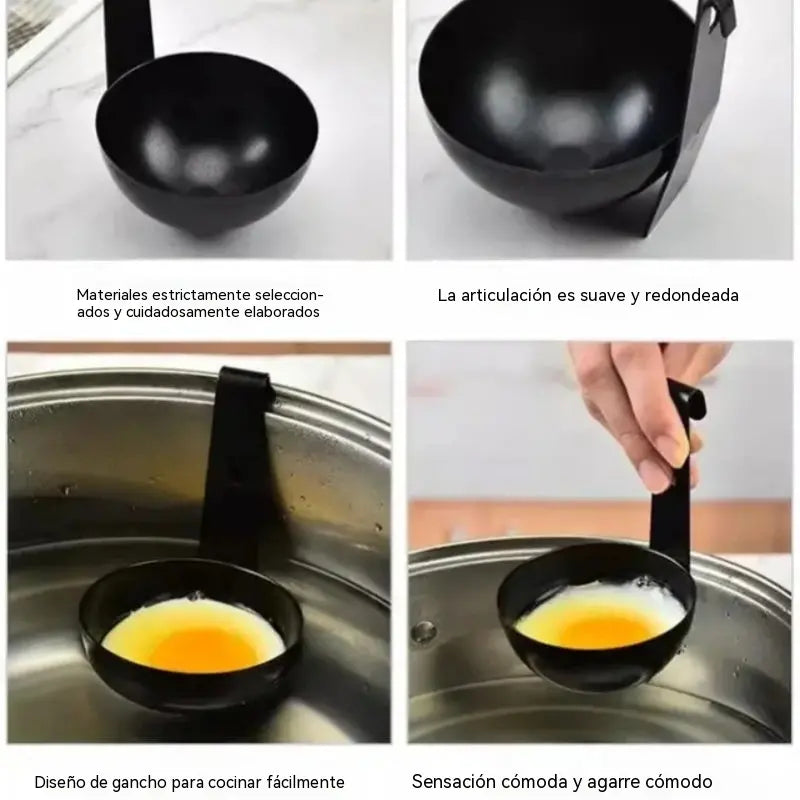 🍳 ¡50% de descuento! 🥚 Molde de silicona para huevos duros 2026 | Revestimiento antiadherente, fácil desmolde.