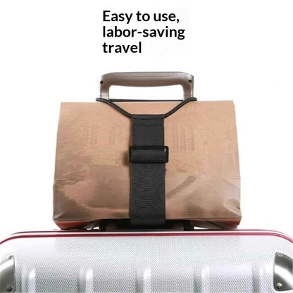 4 artículos 26€-🧳 Correa elástica para equipaje: un accesorio de sujeción que permite llevar las manos libres, convirtiéndola en la compañera ideal para viajar, ya sea en el aeropuerto o en la estación de tren.