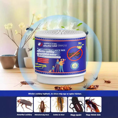 👍【2 ks】Magická krabička na šváby s botanickými extraktmi - ekologický repelent bez toxických látok pre domácnosť a reštaurácie, dlhotrvajúca účinnosť