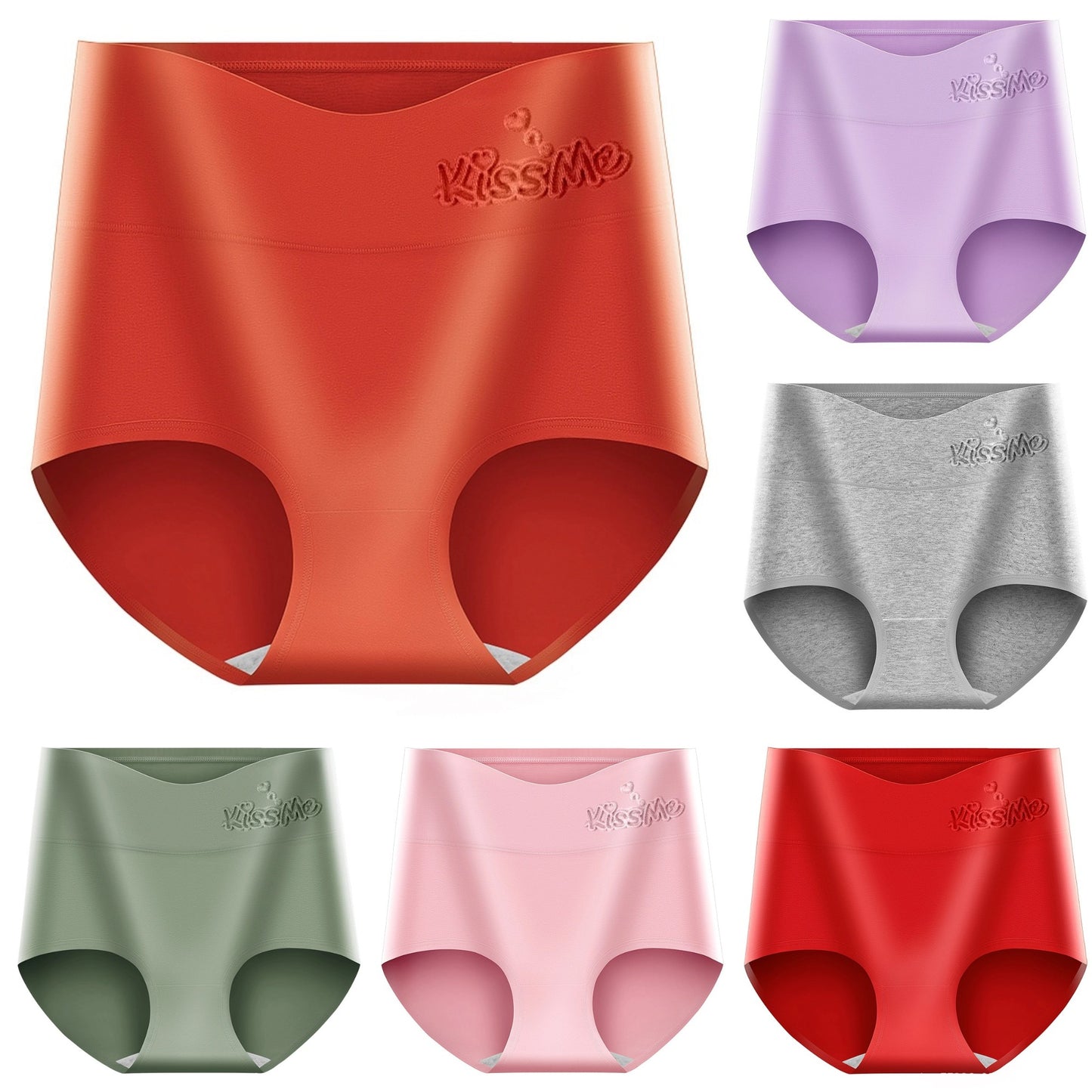 🔥【6-dielna sady】--- 23€ 💖Poslední den sleva 50 %--Nadzvednutí hýždí s vysokým pasem z vysoce kvalitní bavlny✨️ （45-105 kg）