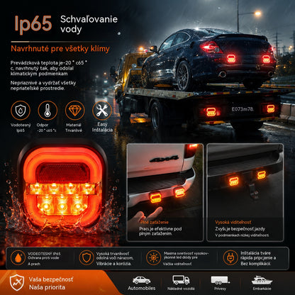 🚦【Univerzální 12V/24V】🚦 LED světlo na přívěs