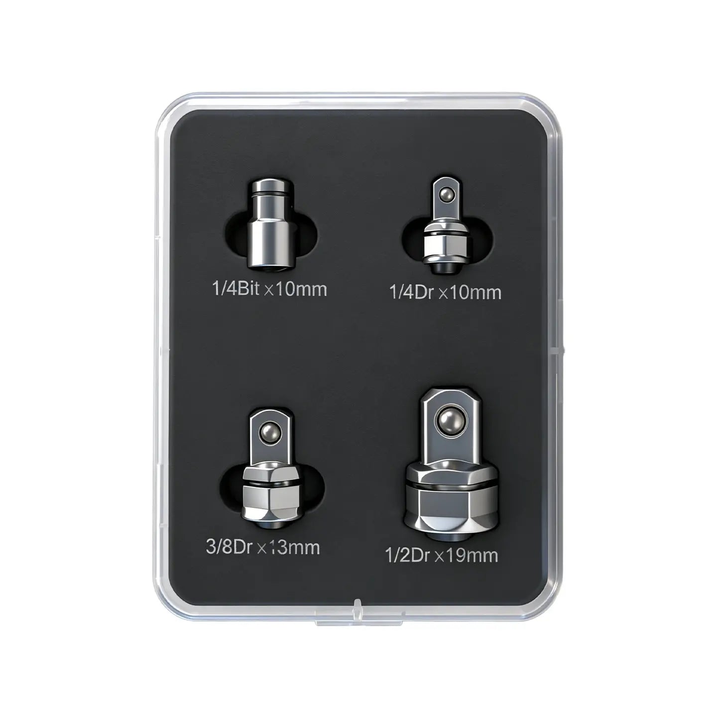 🔧 ¡Oferta de 2026! ¡Más de 23700 unidades vendidas! 🔩 Juego de adaptadores y convertidores de llaves de carraca de acero CR-V