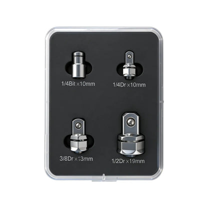 🔧 ¡Oferta de 2026! ¡Más de 23700 unidades vendidas! 🔩 Juego de adaptadores y convertidores de llaves de carraca de acero CR-V