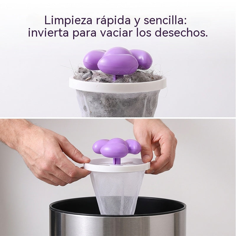 🌀6 piezas 25€✨ Filtro Flotante para Lavadora – Atrapa Pelusas, Cabellos y Pelos de Mascota en Cada Lavado 🧺
