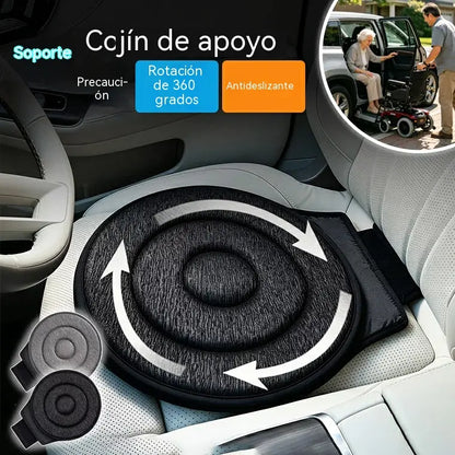 📢📢¡50% DE DESCUENTO!⏰Cojín de asiento giratorio de 360°🚗