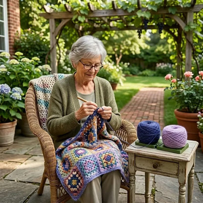 🧶🧵 Soporte portátil para hilo para ganchillo y punto
