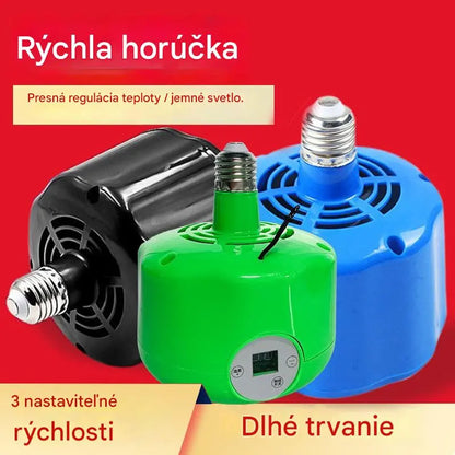 🐣🌡️ Inteligentná vyhrievacia lampa s konštantnou teplotou pre domáce zvieratá na chov
