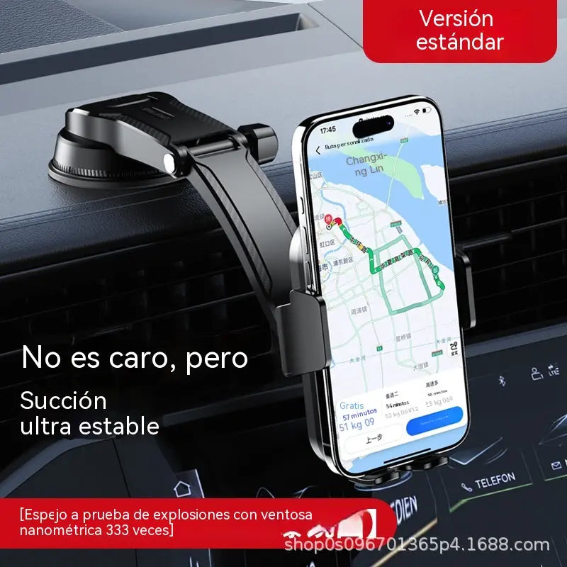 ⏳🔥Oferta por tiempo limitado: ¡49% de descuento! ⏰🚗 Soporte magnético para teléfono de coche: adhesión por nanovacío, manejo con una sola mano 📱