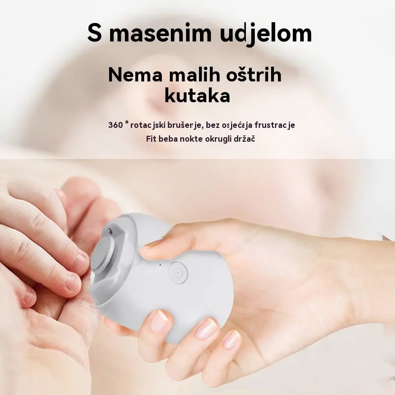 💅✨ Automatska turpija za nokte (1 komad) za sigurnu i nježnu njegu noktiju 👶🔧