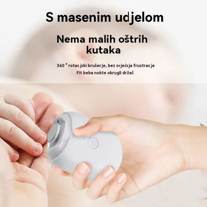 💅✨ Automatska turpija za nokte (1 komad) za sigurnu i nježnu njegu noktiju 👶🔧