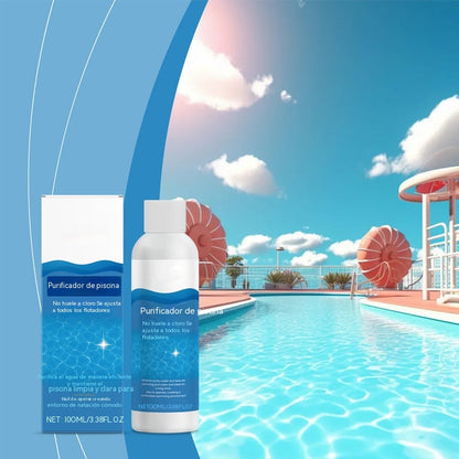 ⏰Compra 1 y recibe 1 gratis🏊‍♂️ 2 piezas 26 €🏊‍♂️ Líquido Clarificador para Piscinas – Agua Transparente en Horas, Sin Esfuerzo ✨