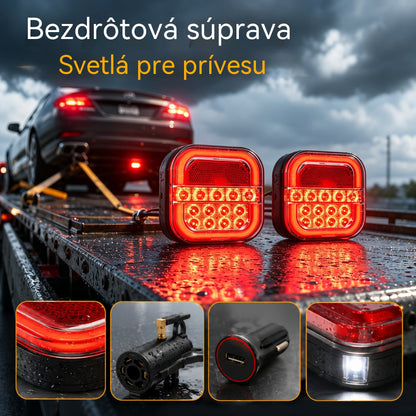 🚦【Univerzální 12V/24V】🚦 LED světlo na přívěs