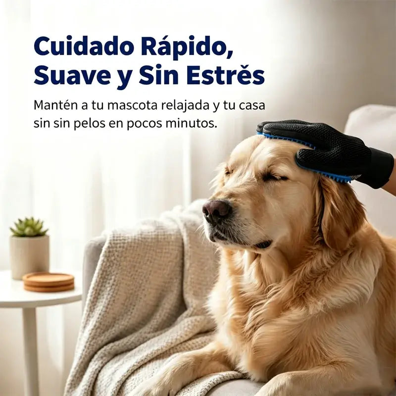 🐾【2 pares por 25 euros】Guantes para eliminar el pelo de las mascotas sin necesidad de lavarlos
