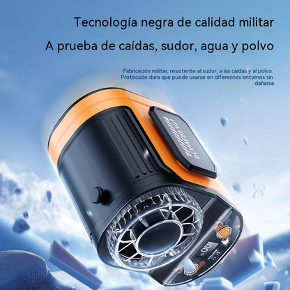 🔥¡Oferta especial! 🔥 Ventilador personal con pantalla LED manos libres