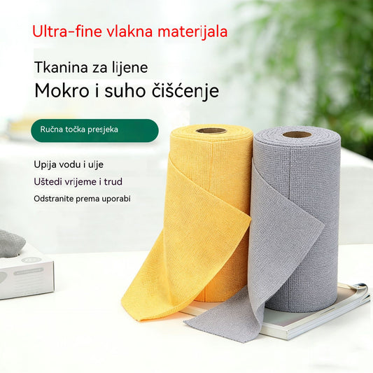 ✨🧼 Role ručnika za čišćenje za višekratnu upotrebu koje se mogu otkidati s jednog lista odjednom.
