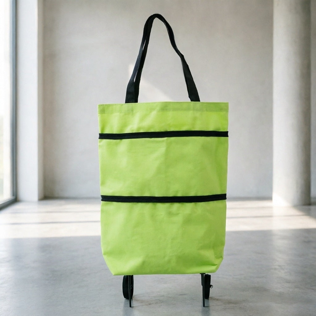 Carrito de compras plegable 2 en 1