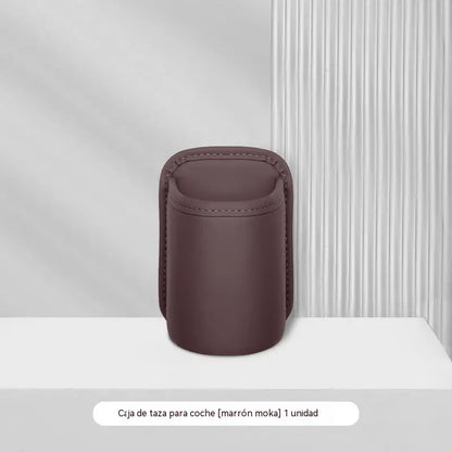 2 artículos por 26 €-Portavasos para asiento o puerta de automóvil; bolsa organizadora de almacenamiento para el lado del pasajero delantero.