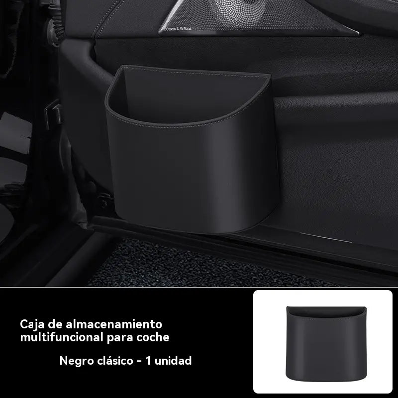 🥳¡Producto estrella de 2026! 🚗🧺 ¡50% de descuento! Portavasos de cuero genuino para puertas de coche 🛡️✨