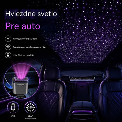⚡✨ Ultrarýchla nabíjačka do auta: Dva výsuvné porty USB-C s ambientným osvetlením Starlight a inteligentnou bezpečnostnou ochranou 🚗💫