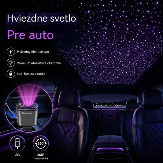⚡✨ Ultrarýchla nabíjačka do auta: Dva výsuvné porty USB-C s ambientným osvetlením Starlight a inteligentnou bezpečnostnou ochranou 🚗💫