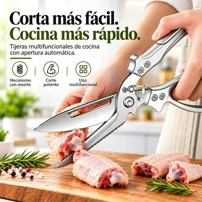 ✂️🦴Tijeras de cocina multifuncionales de alta resistencia