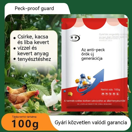 🐔【Vásárolj egyet, kapsz egyet ingyen】🐓Állatorvosi nyomelem-kiegészítő a csipkedés megelőzésére. Alkalmas csirkék, kacsák, libák és minden olyan 🐣állat számára, amely a kloákáját, tollát vagy tojásait csipkedi.