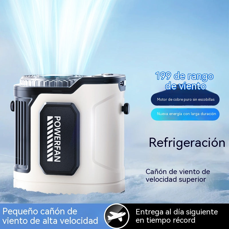🔥¡Oferta especial! 🔥 Ventilador personal con pantalla LED manos libres
