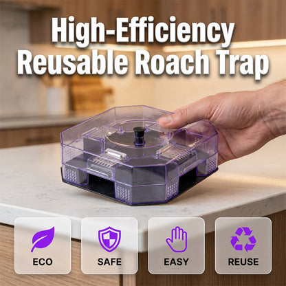 2 tétel 9600 Ft.-- Rendkívül hatékony és újrafelhasználható csótánycsapda