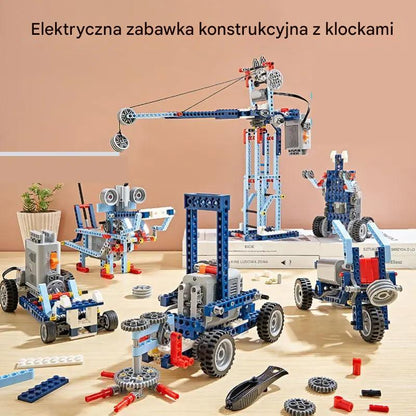 【Szczęśliwe chwile dzieci】Elektryczna zabawka budowlana