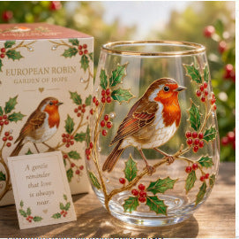 🌸 Serija staklenih čaša Garden Dawn ograničenog izdanja za 2026. ☕🐦