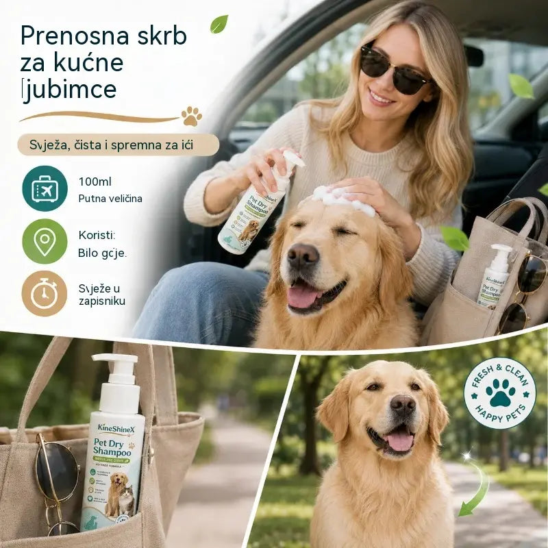 🐶🐶Šampon za kućne ljubimce u pjeni bez ispiranja