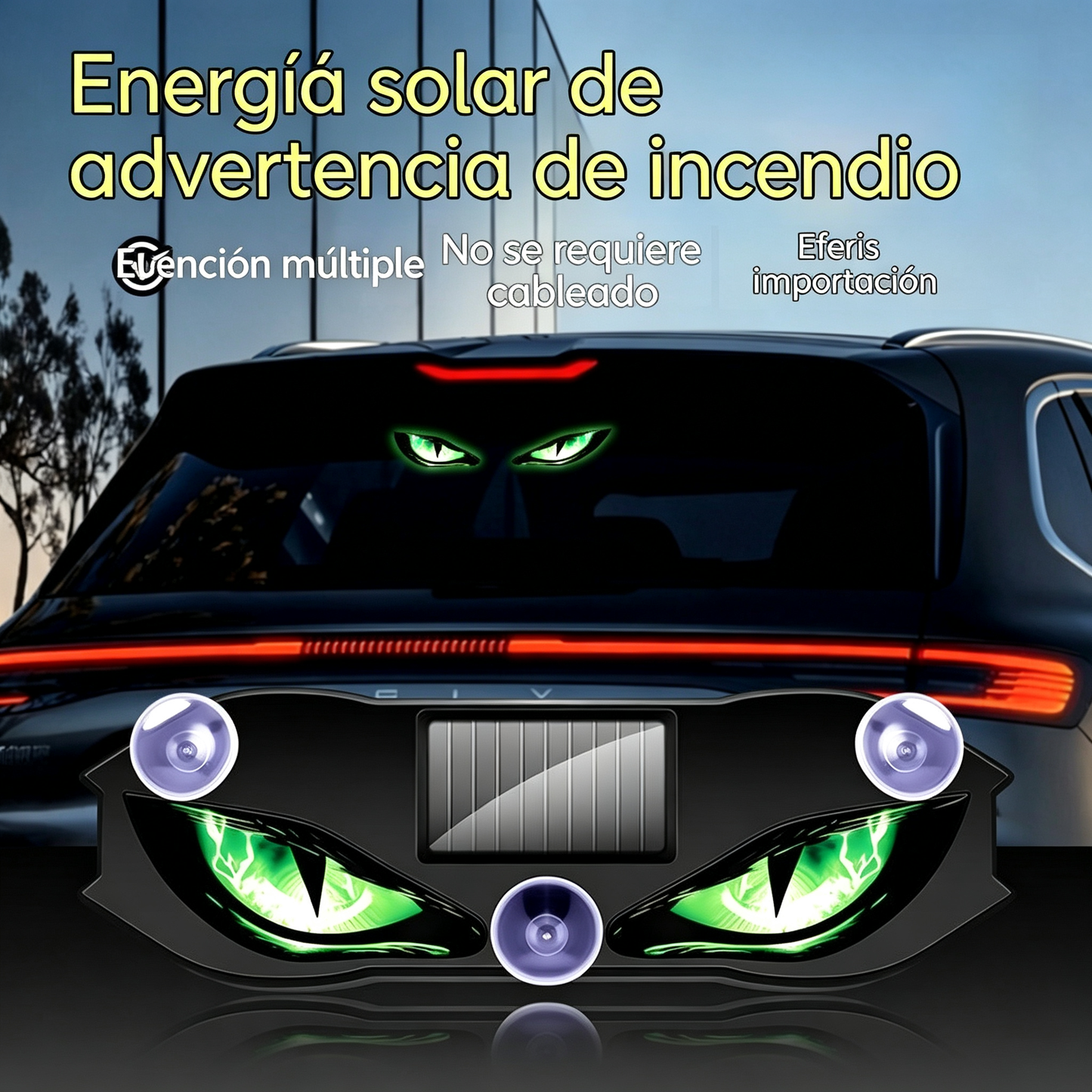 【Kúpte 1, dostanete 1 zadarmo】🚗👀 Solárne LED výstražné svetlo do auta | Získajte všetku pozornosť a zvýšte bezpečnosť jazdy – bezdrôtové, s automatickou detekciou a univerzálnym použitím ✨