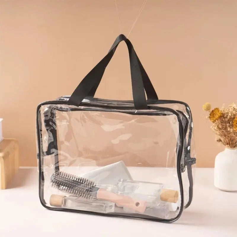 Compra 1 y llévate 1 gratis. Bolsa de almacenamiento de PVC transparente.