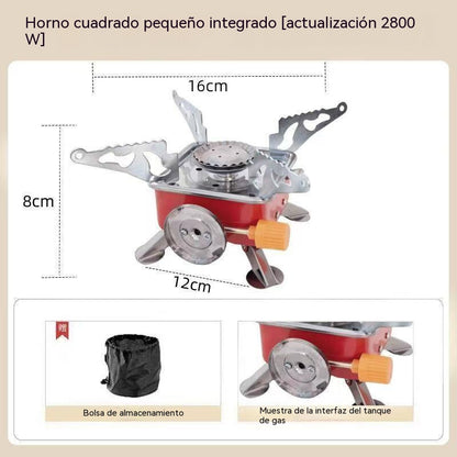 👍👍Mini hornillo de gas portátil para exteriores. Hornillo portátil para camping.